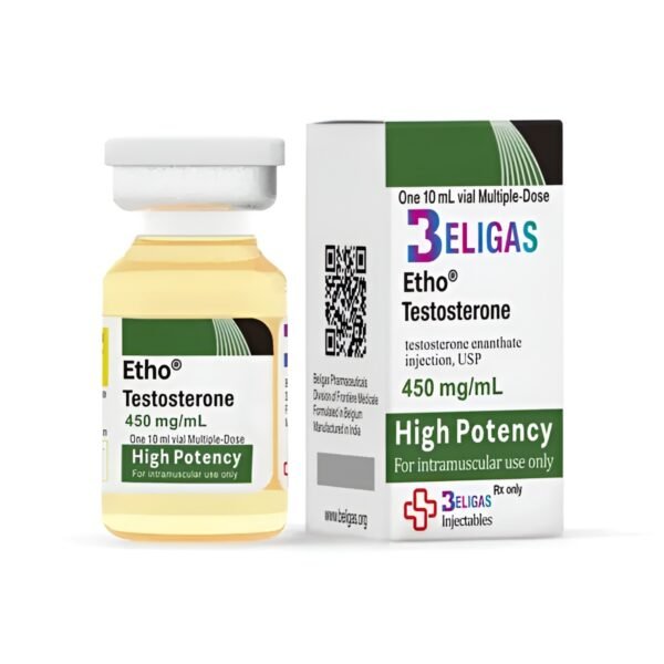 Beligas Pharma – Etho Testosterone 450 – 450mg/10ml - Image 2